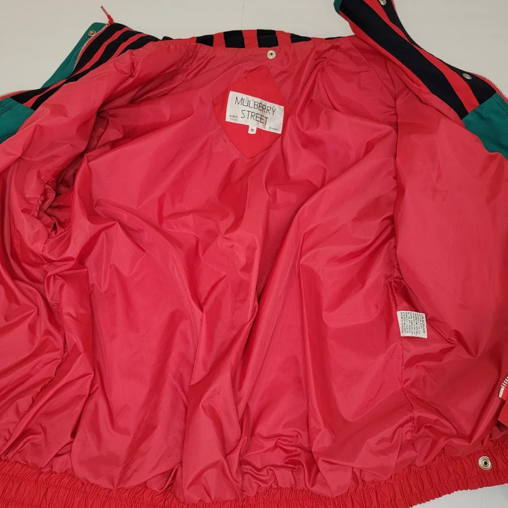 Mulberry Street 80's Drop Shoulder Ski Jacket Made In Russia Medium